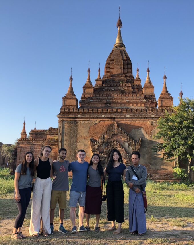 Fellows Rita Kim in Bagan 1