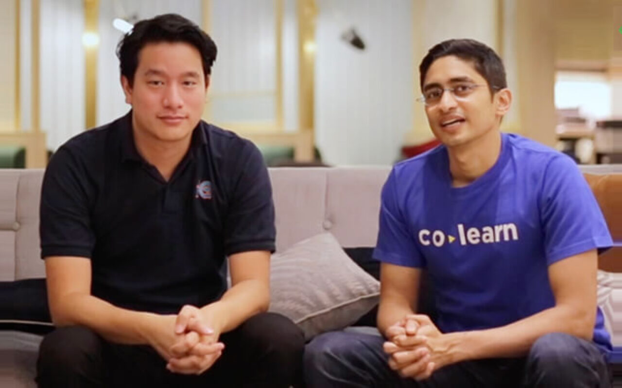 Colearn founders Abhay Saboo and Marc Irawan